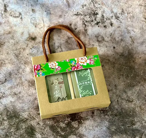成雙成對珪藻皂禮盒